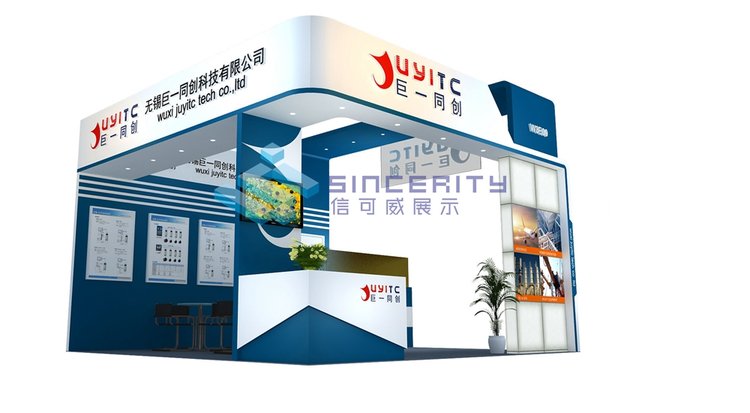 桁架展台设计搭建一体化，信可威展览展示服务商助力品牌高效亮相